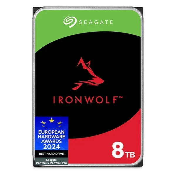 Seagate IronWolf, NAS, Internal Hard Drive, CMR, 3.5 Inch, SATA